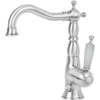 Смеситель для раковины Migliore Oxford 19217 Состаренный хром — фото 1, Смесители для раковины