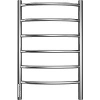 Электрический полотенцесушитель Terminus Классик П6 400х650 левый 4670078531315 Хром — фото 2, Электрические полотенцесушители