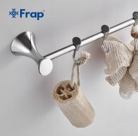 Товар: Вешалка для полотенец Frap F35 F3515-4 Хром - фото 3 Вешалка для полотенец Frap F35 F3515-4 Хром — фото 3, Крючки для полотенец