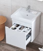 Тумба под раковину Vigo Grani 50 tp.GRI.FOS.50.1Y подвесная Белая — фото 3, Мебель для ванной