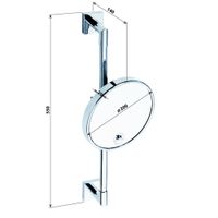 Косметическое зеркало Bemeta Beta Хром арт-132201172 — фото 2, Косметические зеркала