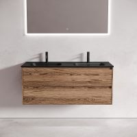 Тумба под раковину Sancos Libra 120 LB120-2ECH подвесная Дуб чарльстон — фото 9, Тумбы под раковину