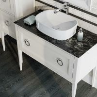 Раковина-чаша Kerama Marazzi Circo 50 CI.wb.50 Белая глянцевая — фото 3, Раковины накладные