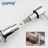 Дозатор для моющего средства Gappo G40 G402 Хром — фото 4, Дозаторы для кухонных моек