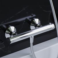 Смеситель для душа Damixa Jupiter 776000000 с термостатом Хром — фото 7, Смесители