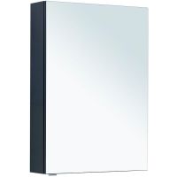 Зеркальный шкаф Aquanet Алвита New 70 R 303892 Антрацит — фото 1, Зеркальные шкафы в ванную