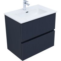 Тумба под раковину Aquanet Джейн 70 313301 подвесная Маренго — фото 2, Тумбы под раковину