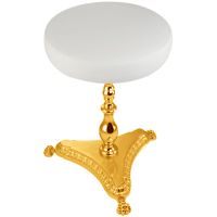 Пуф Migliore Elisabetta 17075 Золото Белый — фото 1, Сиденья