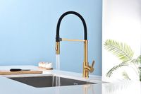 Смеситель для кухни Paulmark Halt Ha214021-BG Брашированное золото — фото 7, Смесители для кухни