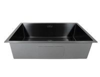 Кухонная мойка Kaiser KSM-7445 Black Grafit — фото 2, Кухонные мойки