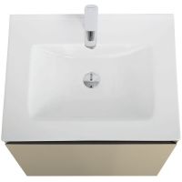 Товар: Тумба под раковину Art&Max Latina 60 AM-Latina-600-1C-SO-BGM подвесная Серо-бежевая матовая - фото 5 Тумба под раковину Art&Max Latina 60 AM-Latina-600-1C-SO-BGM подвесная Серо-бежевая матовая — фото 5, Мебель для ванной