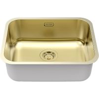 Кухонная мойка Paulmark Vello 53 Uni VE53-LG Светлое золото — фото 2, Кухонные мойки