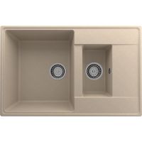 Кухонная мойка Ulgran Quartz Prima 780 1,5 K-03 Десерт — фото 1, Кухонные мойки