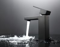 Смеситель для раковины Abber Daheim Черный матовый арт-AF8210B — фото 3, Смесители для раковины