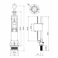 Товар: Сливная арматура Berges Eko 01 030101 с нижней подводкой - фото 12 Сливная арматура Berges Eko 01 030101 с нижней подводкой — фото 12, Прочие комплектующие для слива и канализации
