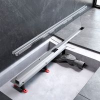 Душевой лоток AM.PM MasterFlow 80 с решеткой Хром матовый Slim line арт-W01SC-S11-080-05SB — фото 10, Душевые лотки