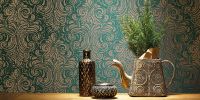 Товар: Обои LOYMINA Clair Винил на флизелине (1*10,05) Бирюзовый/Бежевый, Дамаск арт-CLR5 005 - фото 3 Обои LOYMINA Clair Винил на флизелине (1*10,05) Бирюзовый/Бежевый, Дамаск арт-CLR5 005 — фото 3, Обои для стен