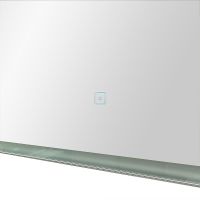 Зеркало Art&Max Arezzo AM-Are-1200-800-DS-FC с подсветкой с сенсорным выключателем Хром — фото 5, Мебель для ванной