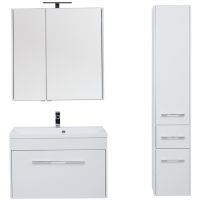 Товар: Тумба под раковину Aquanet Августа 90 210030 подвесная Белая - фото 5 Тумба под раковину Aquanet Августа 90 210030 подвесная Белая — фото 5, Тумбы под раковину