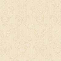 Обои Bernardo Bartalucci Beatrice Винил на флизелине (1,06*10,05) Бежевый, Дамаск арт-5019-2 — фото 1, Обои