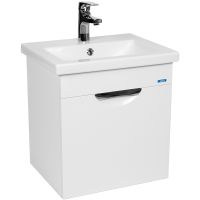 Тумба под раковину VIANT Барселона 50 VBAR50CO-T1YP подвесная Белая — фото 1, Тумбы под раковину