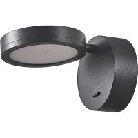 Настенный светильник Crystal Lux CLT 027W V1 BL Черный — фото 1, Светильники