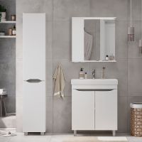 Тумба под раковину Volna Lake 70.2D tnLAKE70.2D-01 Белая — фото 8, Тумбы под раковину