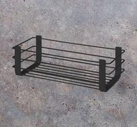 Товар: Полка корзина Colombo Design Angolare B9632.NM Черный матовый - фото 2 Полка корзина Colombo Design Angolare B9632.NM Черный матовый — фото 2, Полки для ванной и душа