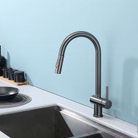 Смеситель для кухни Splenka S204.49.09 Графит матовый — фото 3, Смесители для кухни