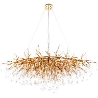 Люстра Divinare Salice 3132/01 SP-13 Прозрачная Золото — фото 1, Люстры