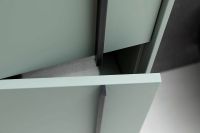 Шкаф пенал Allen Brau Reality 30 L 1.32002.CGM подвесной Олива матовая — фото 25, Пеналы для ванной комнаты