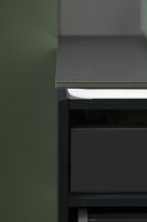 Тумба под раковину Allen Brau Infinity 85 1.21002.AM подвесная Антрацит матовый — фото 35, Тумбы под раковину