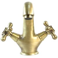 Смеситель для раковины Webert Armony AM700102065 Бронза — фото 2, Смесители