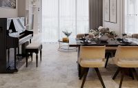 Виниловый ламинат Stone Floor SPC  234-1 НР Травертин Бежевый 610х305х4,5 мм — фото 7, Виниловый ламинат