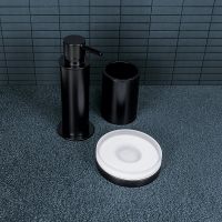 Товар: Мыльница Colombo Design Nordic B5240.NM-VAN Черная матовая - фото 2 Мыльница Colombo Design Nordic B5240.NM-VAN Черная матовая — фото 2, Мыльницы