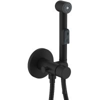 Гигиенический душ со смесителем Olive's Balear 13141BLB Черный матовый — фото 1, Гигиенические души