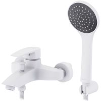 Смеситель для ванны Royce Pro RCM-120503WH Белый матовый — фото 1, Смесители