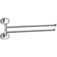 Полотенцедержатель Haiba HB1912 поворотный Хром — фото 1, Полотенцедержатели