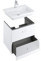 Раковина Ravak Comfort 80 XJX01280001 Белая — фото 5, Раковины встраиваемые сверху