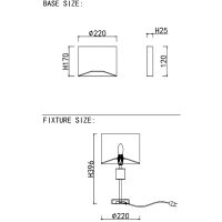 Настольная лампа Crystal Lux Maestro LG1 Gold Белая Золото — фото 2, Настольные лампы