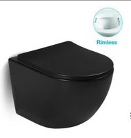 Унитаз SantiLine SL-5018MB подвесной с сиденьем Микролифт — фото 1, Подвесные унитазы