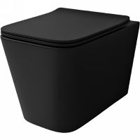 Унитаз Esbano Gartez ESUPGARTBM подвесной Черный матовый с сиденьем Микролифт — фото 1, Подвесные унитазы