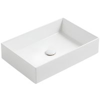 Раковина-чаша Simas Agile 60 AG60 bi Белая — фото 1, Раковины накладные