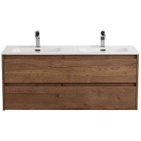 Тумба под раковину BelBagno Kraft 120 KRAFT-1200-2C-SO-2-RT подвесная Rovere Tabacco — фото 1, Тумбы под раковину