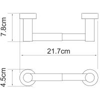 Товар: Держатель туалетной бумаги WasserKRAFT Donau K-9422 Хром - фото 3 Держатель туалетной бумаги WasserKRAFT Donau K-9422 Хром — фото 3, Держатели туалетной бумаги