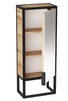 Шкаф пенал 1MarKa Grunge Loft 35Н/П Ц0000007989 Дуб Вотан — фото 2, Пеналы для ванной комнаты