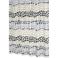 Штора для ванны Ridder Layer 180х200 32329 Бежевая Коричневая — фото 1, Шторы для ванной