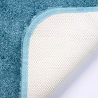 Коврик для ванной комнаты WasserKRAFT Wern 57x55 BM-2594 Turquoise — фото 2, Аксессуары для туалета