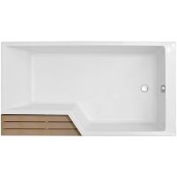 Акриловая ванна Jacob Delafon Bain Douche Neo 160x90 R E6D000R-00 без гидромассажа — фото 2, Ванны