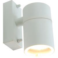 Настенный светильник Artelamp Mistero A3302AL-1WH Белый — фото 1, Уличное освещение